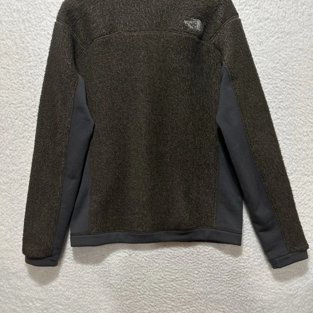 North Face Men's Sz M Authentic Grizzly‎ Hybrid Full Zip Fleece Polartec Jacket